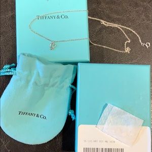 16 inch SS Tiffany’s heart necklace